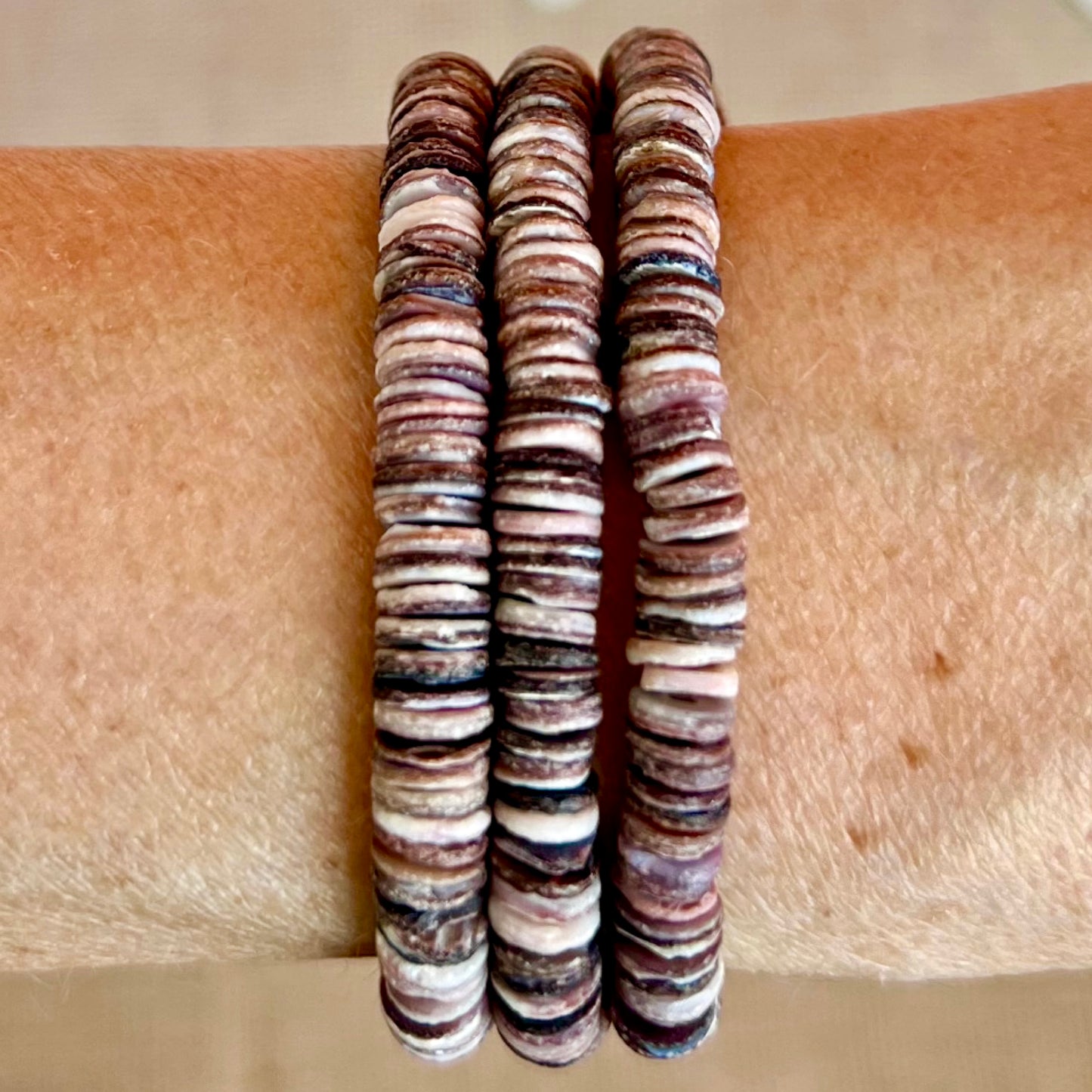 Armband schelpschijfjes
