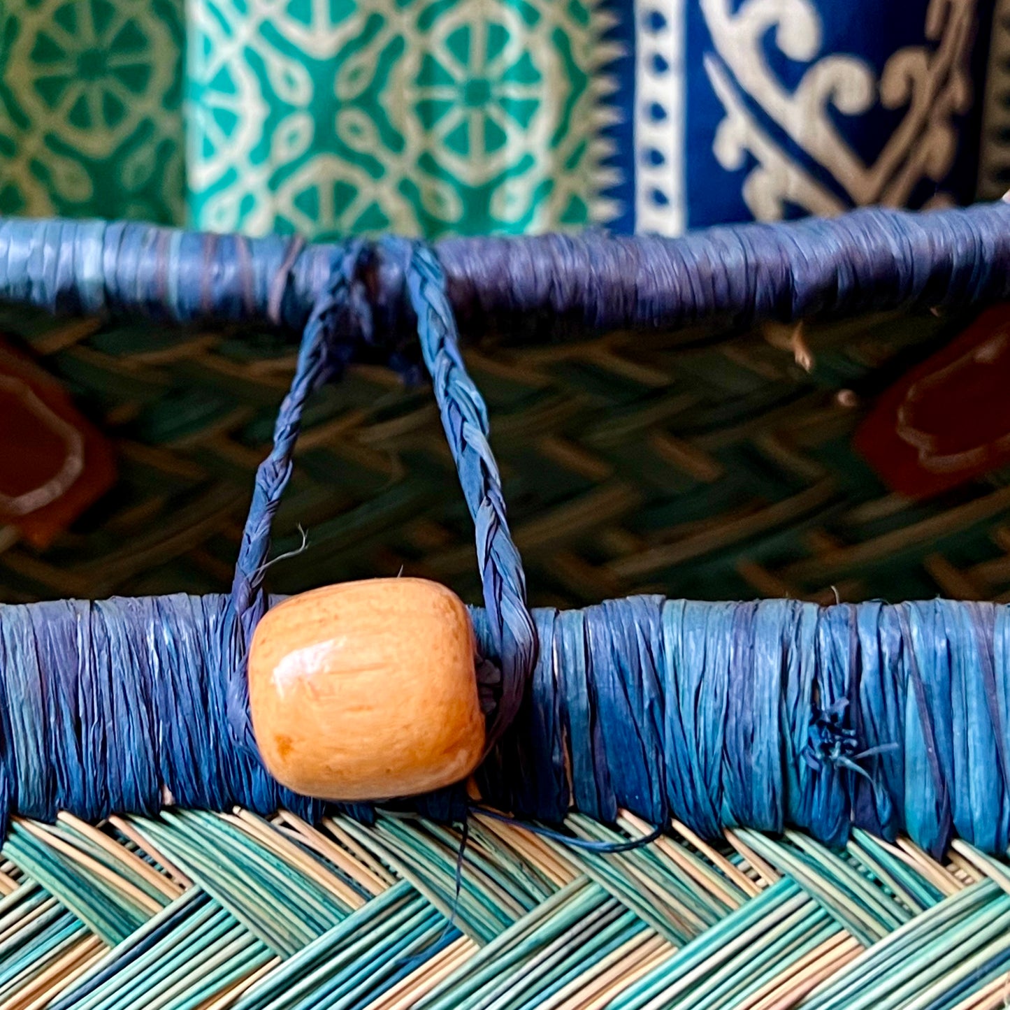 Mand Madagascar blauw