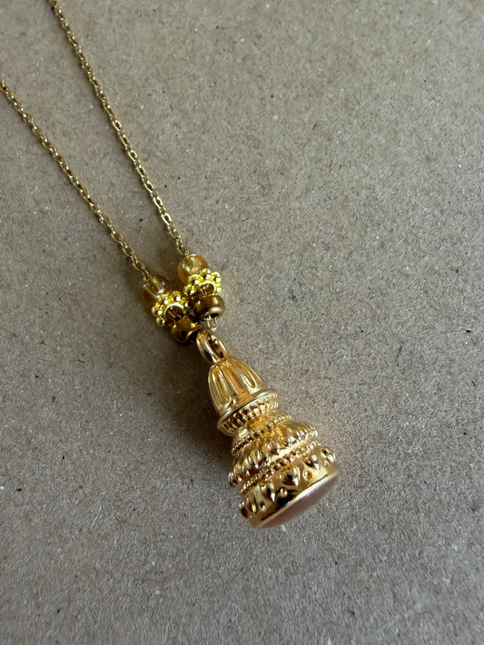 Nelligala ketting bruin