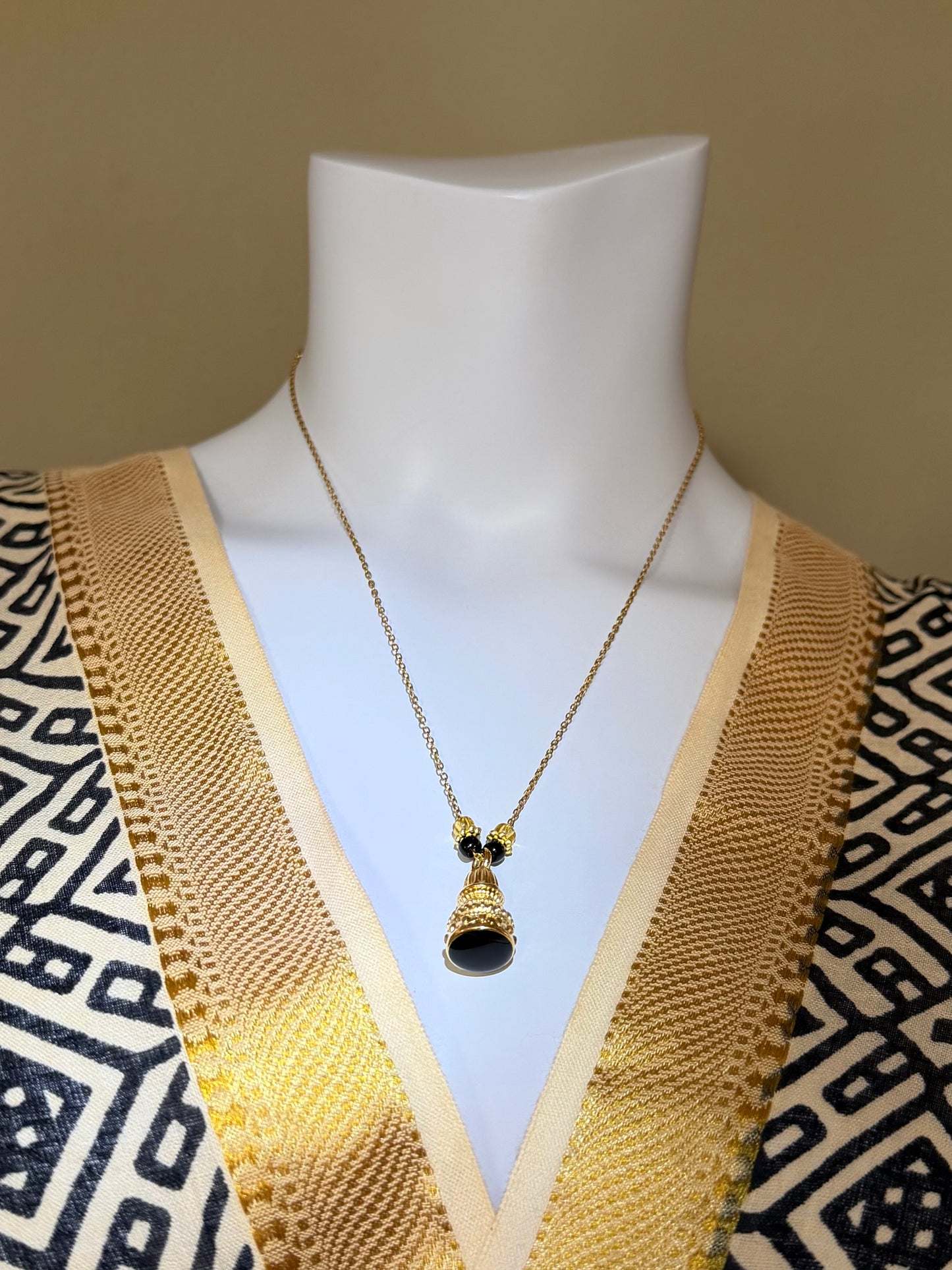 Nelligala ketting zwart