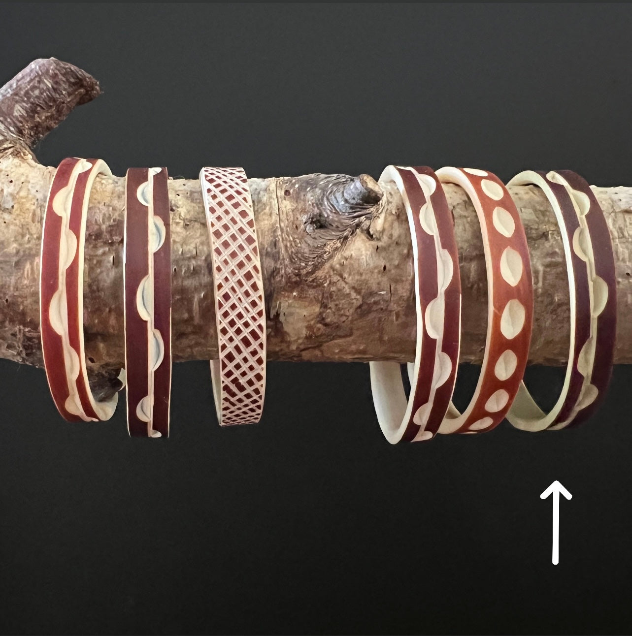 Himba armband bruin nummer 4