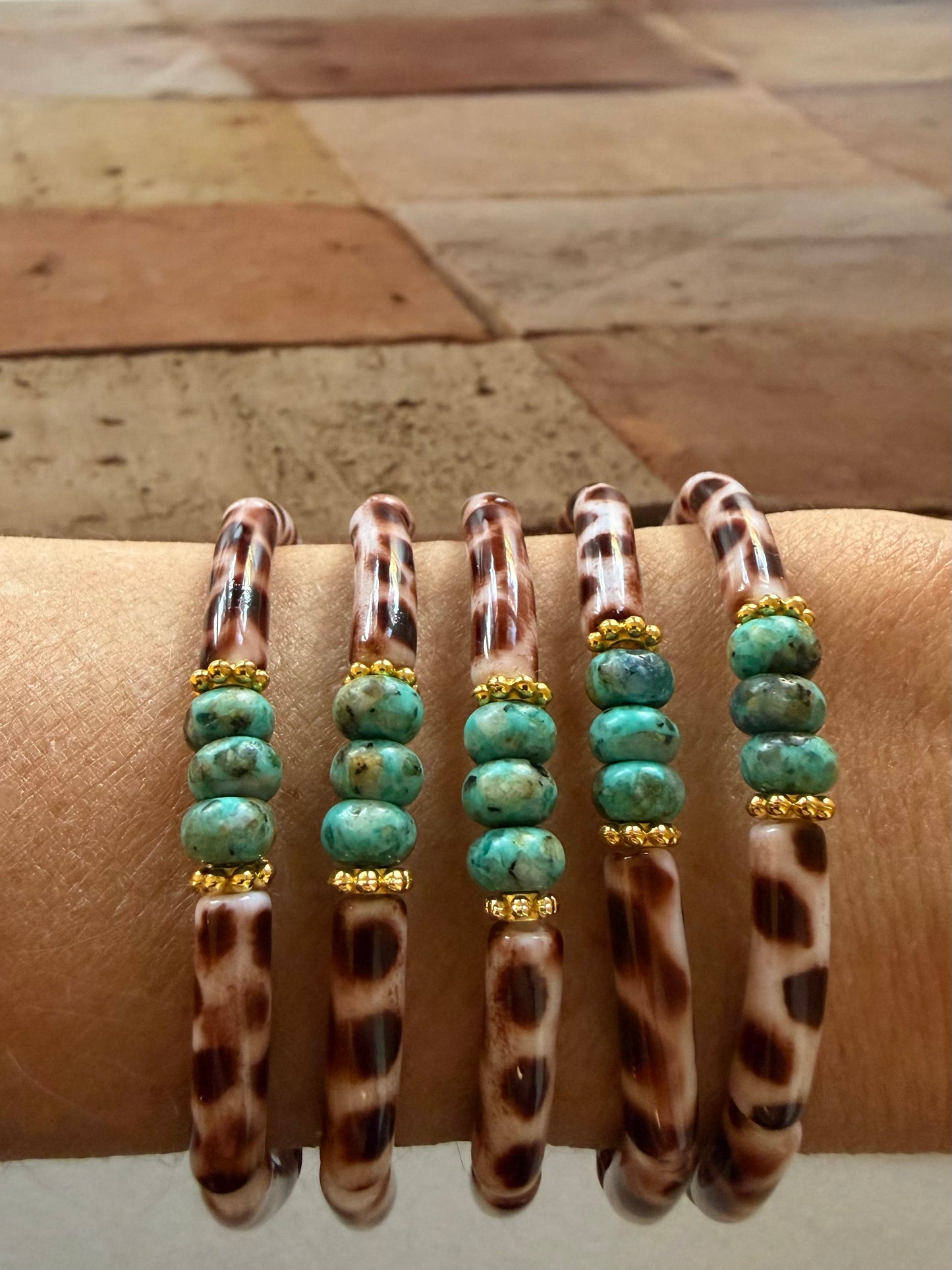 Armband ayubowan turkoois