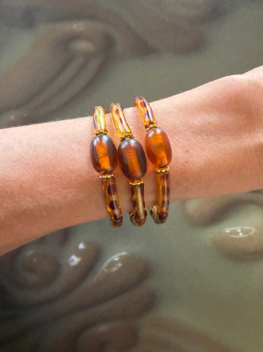 Armband ayubowan amber