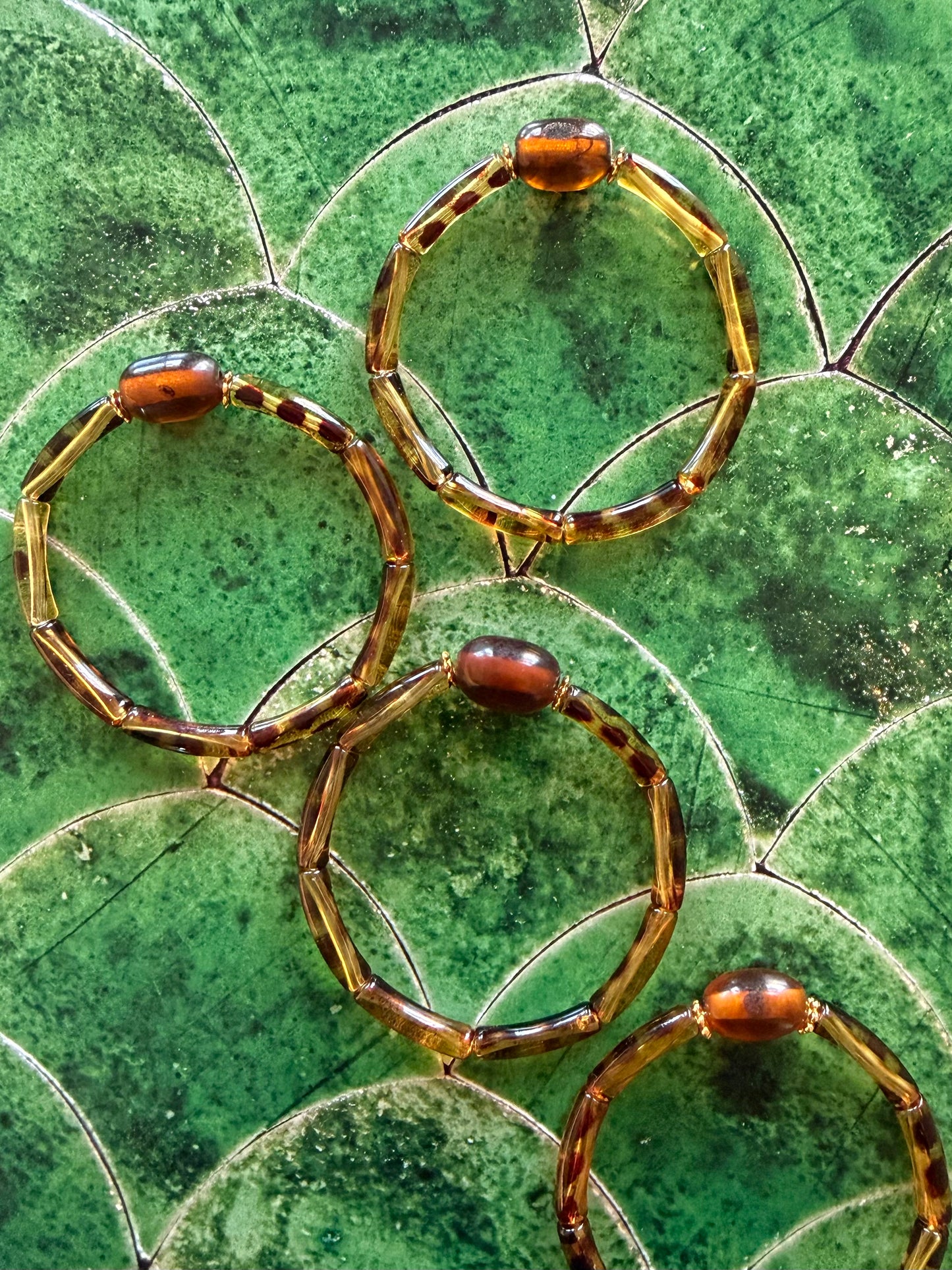 Armband ayubowan amber