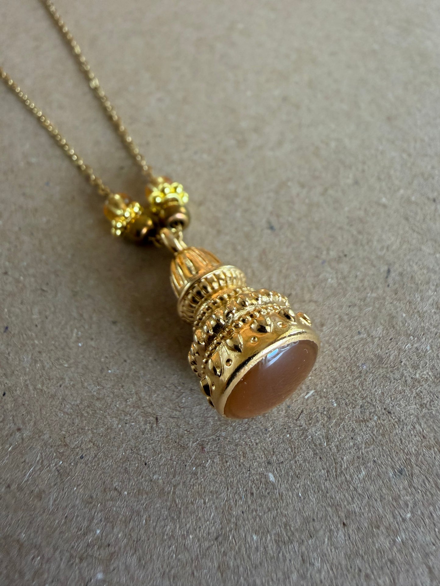 Nelligala ketting bruin