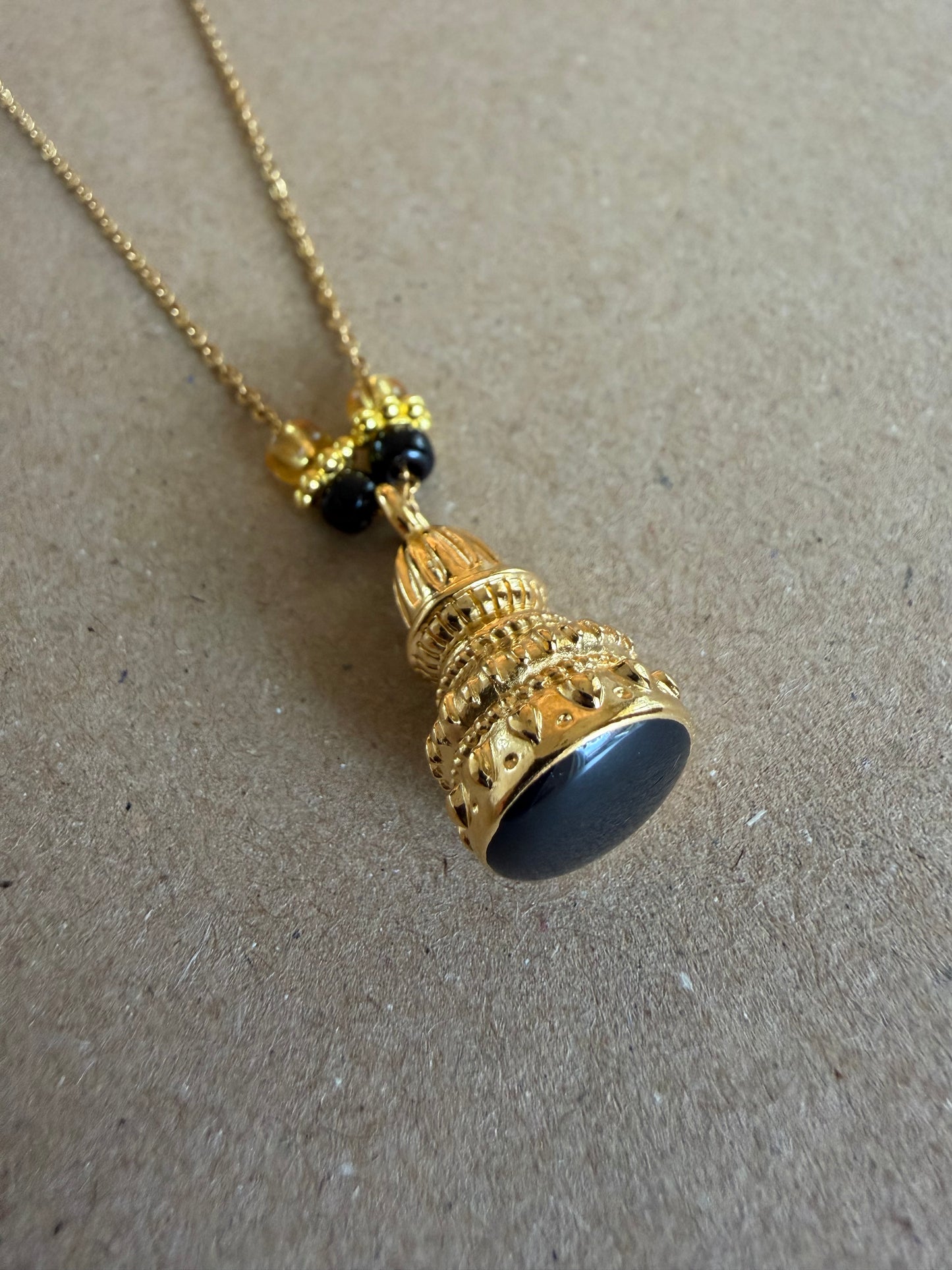 Nelligala ketting zwart